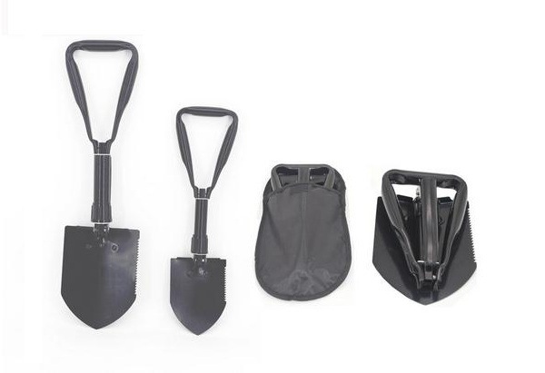 Multifunctional Outdoor Folding Shovel with Pouch