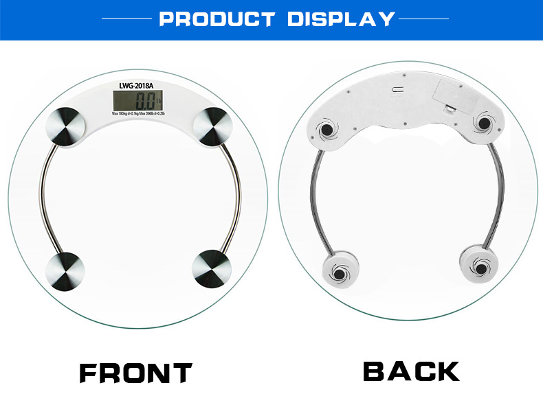 Electronic Digital Body Weight Scale Control Fat and Health