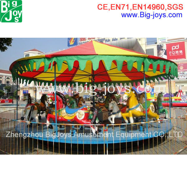 12/16 Seats Simple Design Amusement Park Carousel Horse Rides