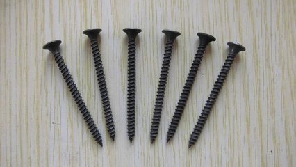 Hot Sale Drywall Screws with Good Quality, Black Surface Treatment