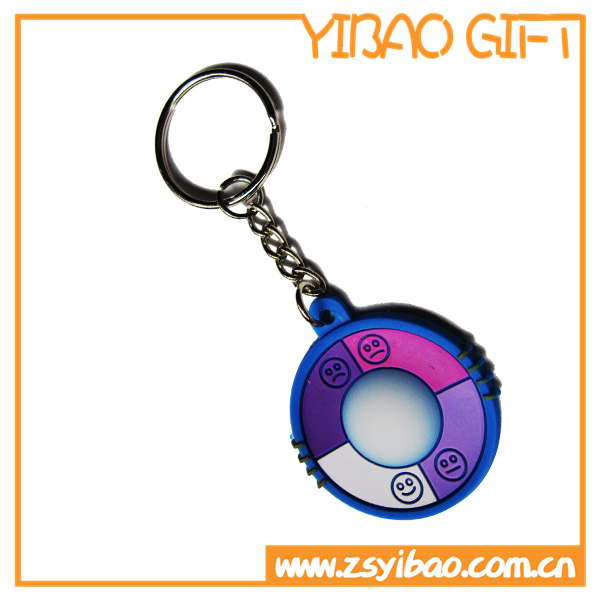 Supply Custom Rubber Soft PVC Keychain (YB-LY-K-05)