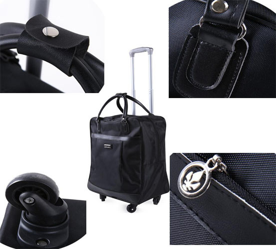 OEM New Arrivals Large Capacity Waterproof Duffel Trolley Travel Bag