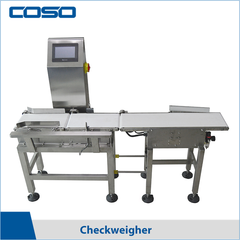 in-Motion Conveyor Checkweigher Machine for Food Processing