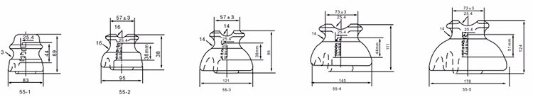 Ansl Low & Medium Voltage Pin Type Insulators