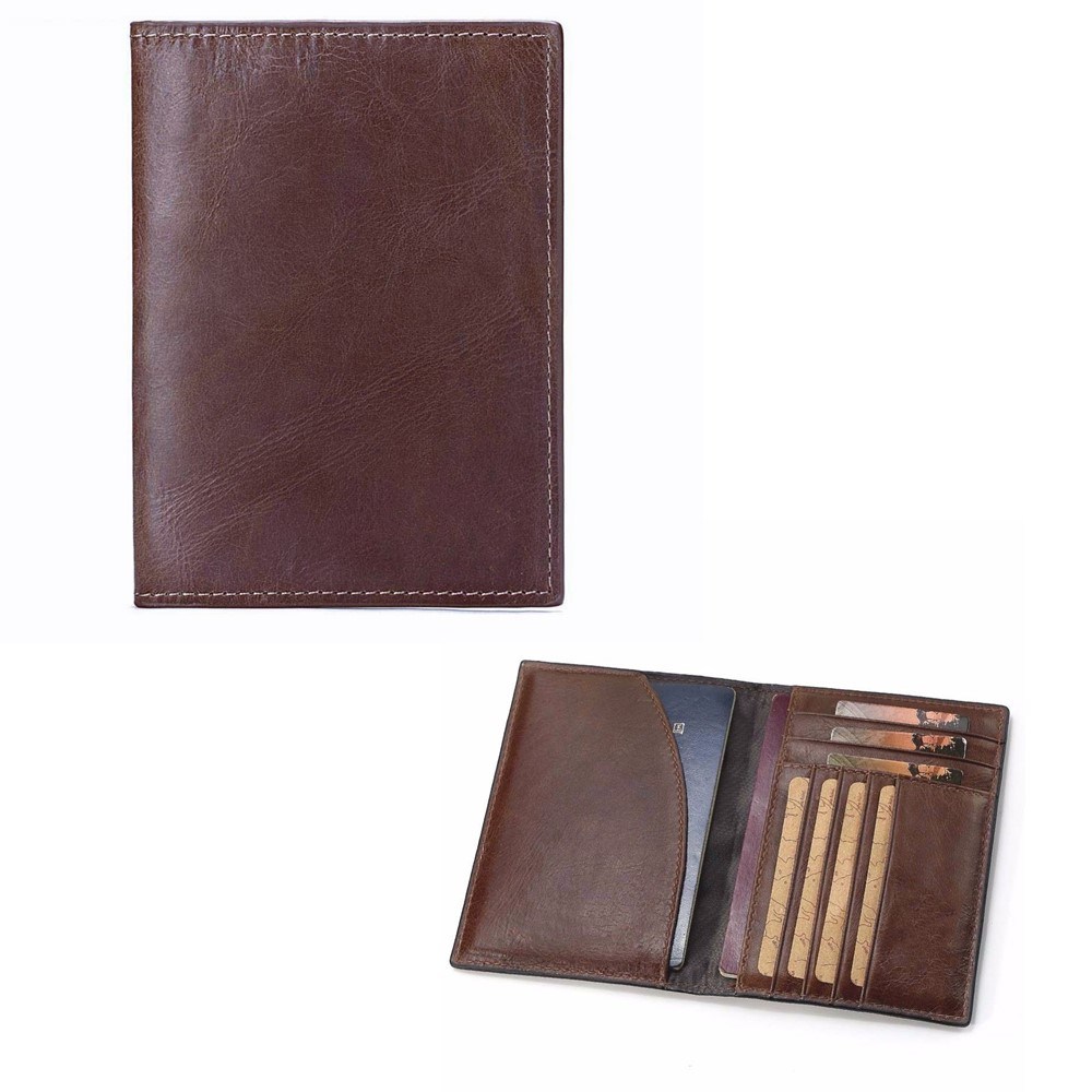 PU Leather Travel Wallet Family Personalized Passport Holder