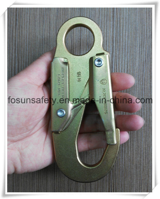 Mountaineering Rock Climbing 25kn Carbon Steel Hook