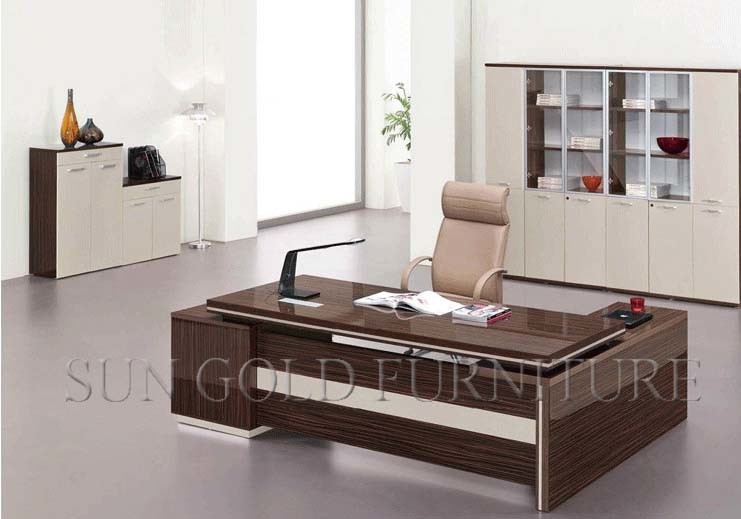 Modern Melamine Wooden Office Table for Sales Photo (SZ-ODT612)