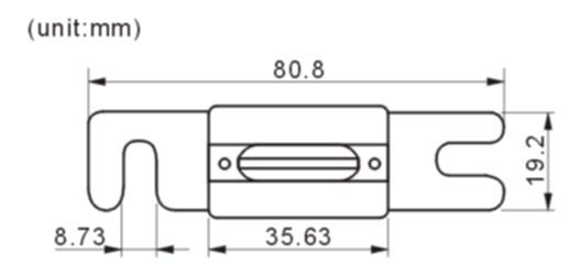 Anl Automotive Bolt-on Fuse Fuse Holder