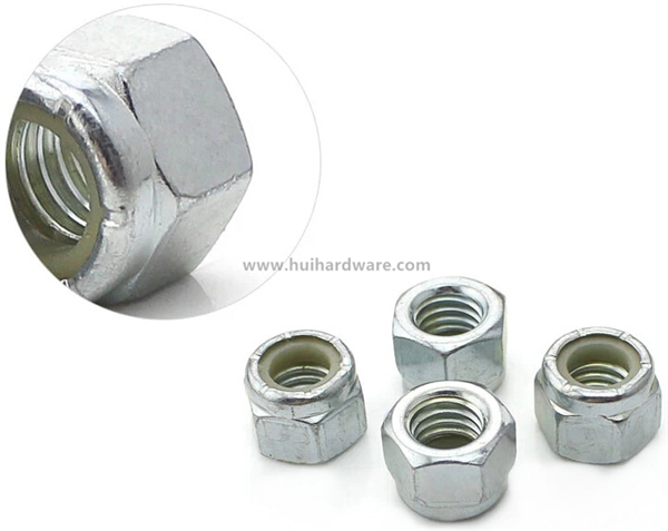 ANSI/ASME B 18.2.2 Steel Hexagon Nylon Lock Nuts