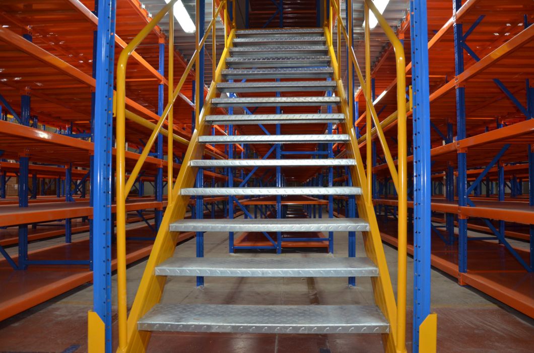 China Multi-Level Warehouse Metal Mezzanine Floor Racking