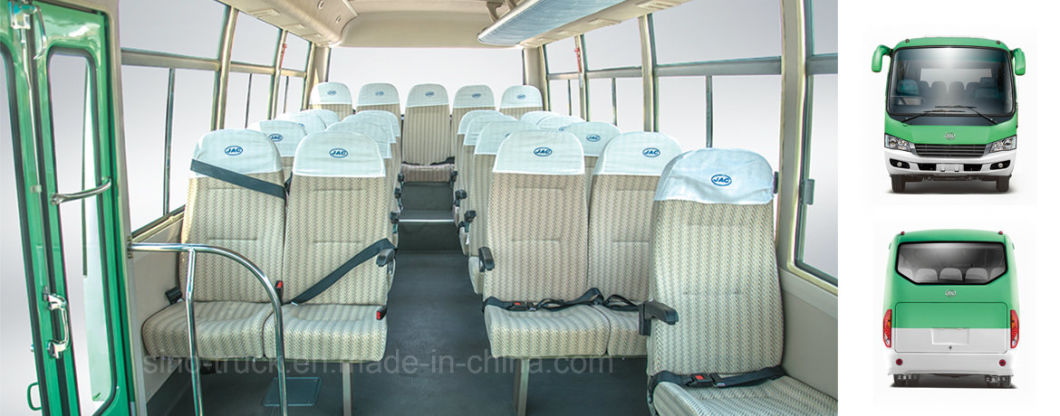 China Brand 7 Meters 23 Seats Double Door Mini Tourist Bus (HK6738K)