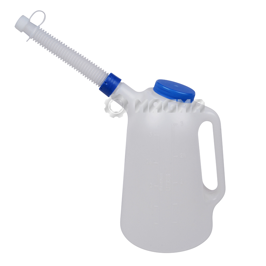 Fuel Oil Measuring Jug with Lid & Flexi-Spout 5 Litre