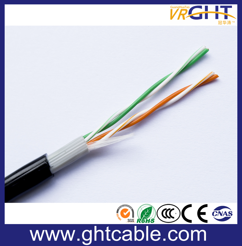 Outdoor 2 Pair Telephone Cable Cat3 Cable