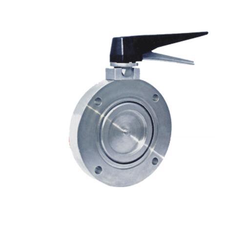 Manual High Fine Vacuum Butterfly Bamper Valve