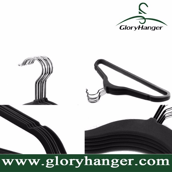 Best Selling Flocked Velvet Hanger for Garment