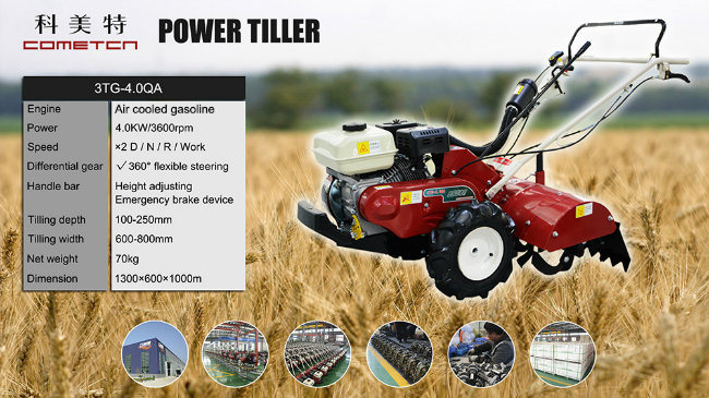 Small Power Tiller, Mini Tiller, Gasoline Power Rotary Cultivator, China Tractor