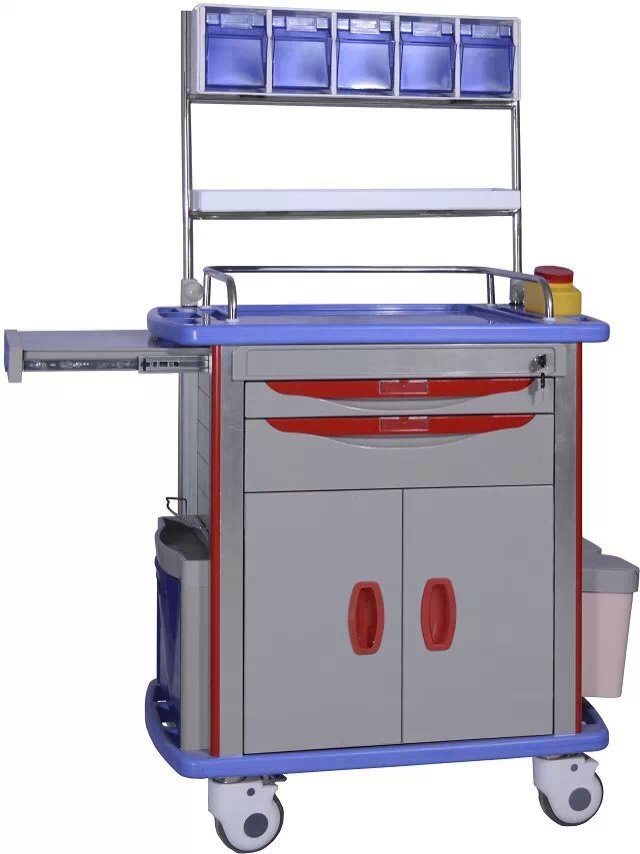 Hospital Anaesthetic Trolleys Medical Equipment Cart Hospital Trolley