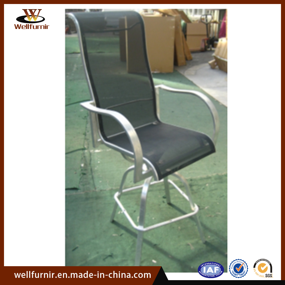 2018 Outdoor Garden Furniture Aluminum Textile Sling Chair (WFTX-18305C)