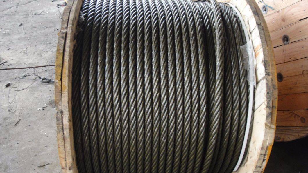 Elevator Wire Rope 8X19s+FC with Sisal Core