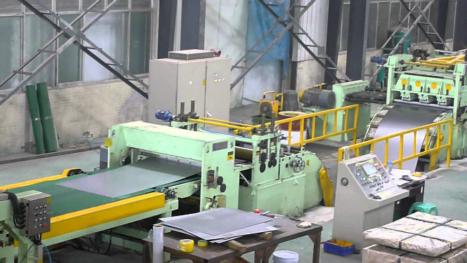 11kw Decoiler 1250mm Max Coil Width Cut-to-Length Line Slitting Machine