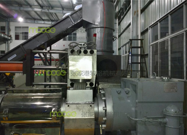 Good and Strong plastic film granulating machine