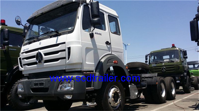 Heavy Duty Beiben Truck Ng80 6X4 420HP Beiben Tractor Truck