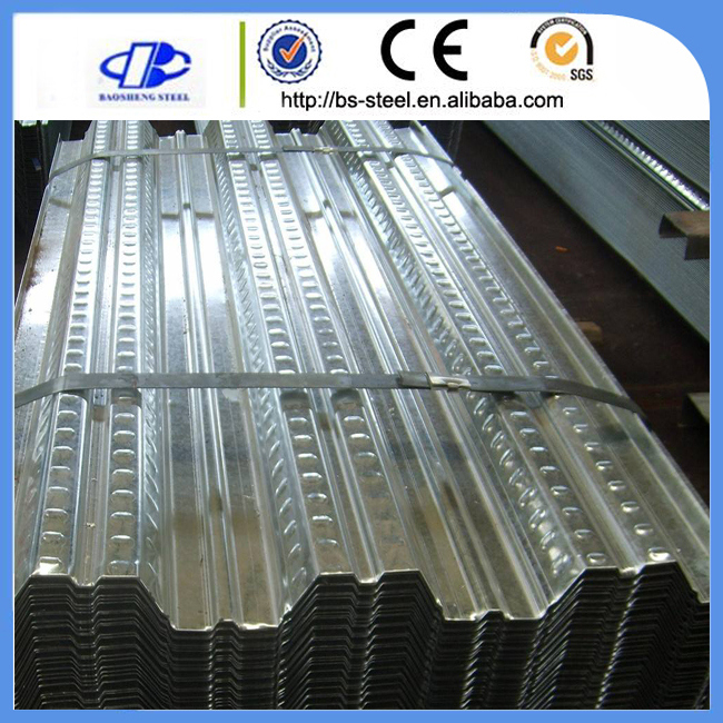 Building Material Galvanized Roofing Sheet Metal Floor Decking Plate