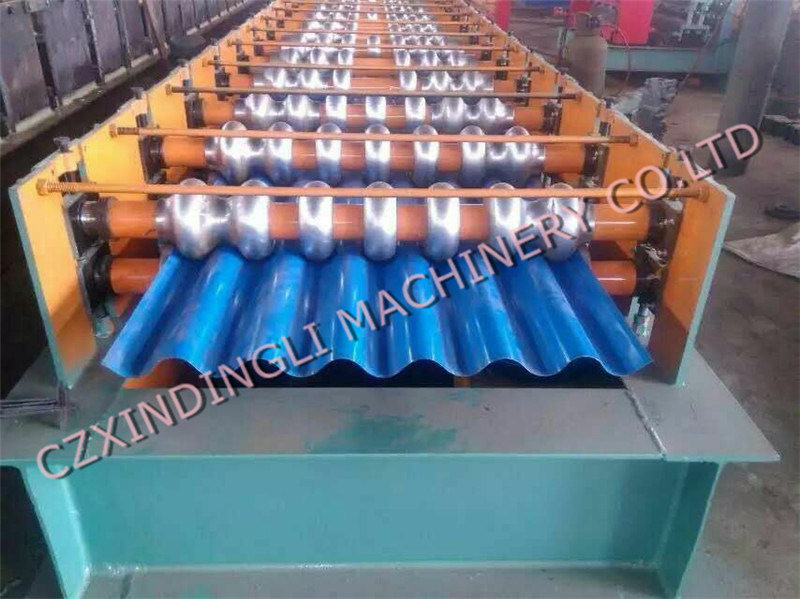 Corrugated Sheet Metal Roof Making Machine Manufacture