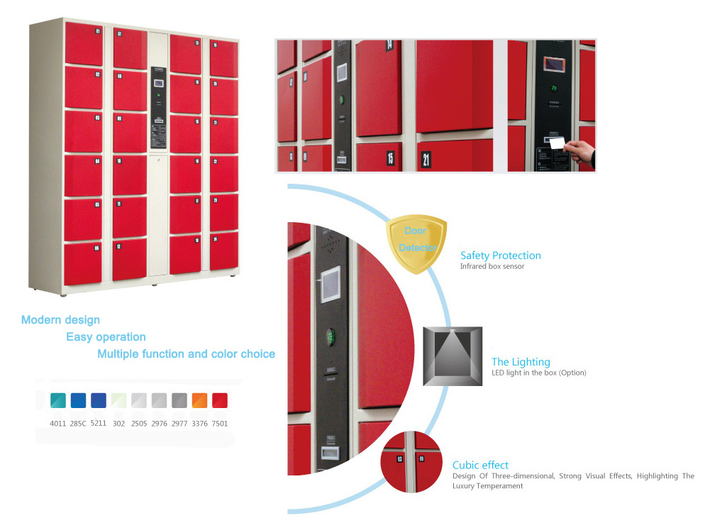 RFID Safe Barcode Storage Locker