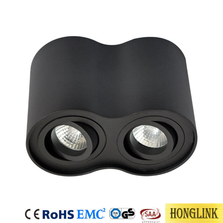 Adjustable Surface Mounted LED Down Light, Tilt GU10 LED Spot Light, Aluminum LED Ceiling Light