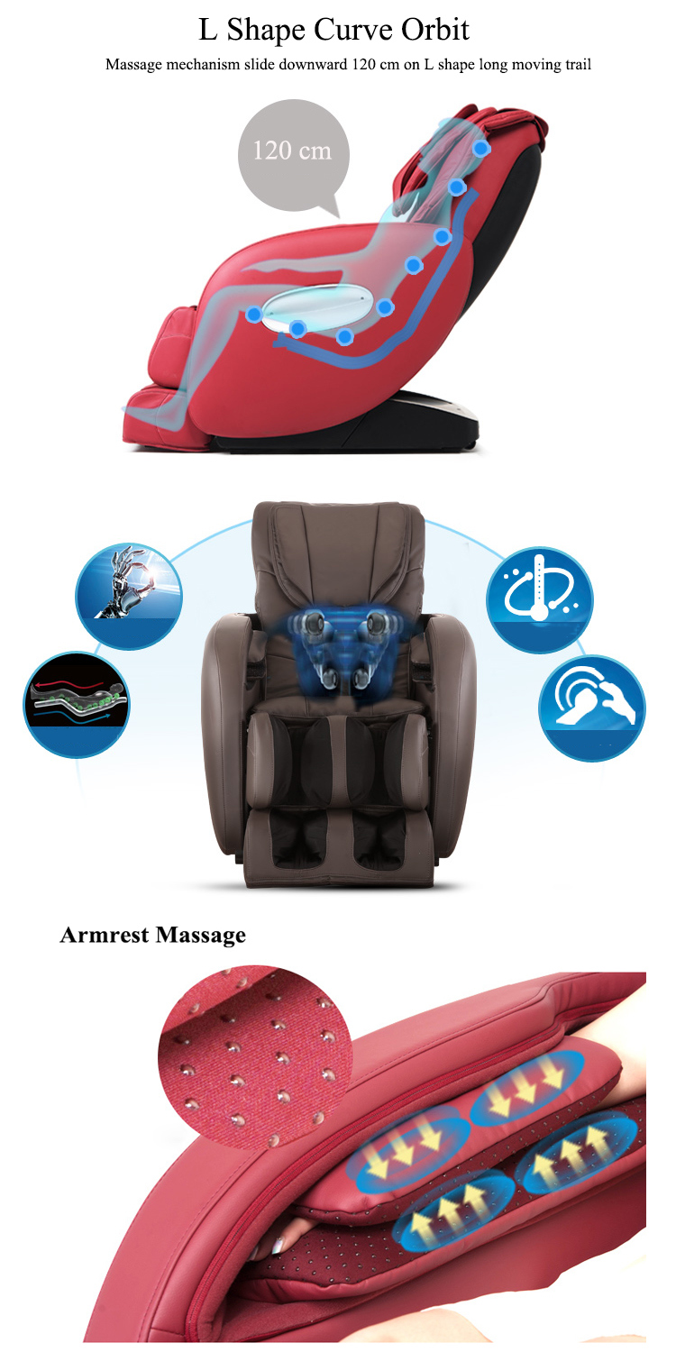 High Standard Full Body Airbags Massage Chair Spare Parts