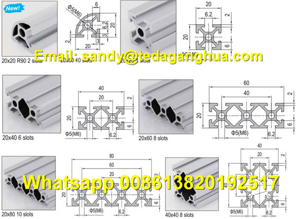 Cheap Price of 6061/6063 Industrial Door Window Medical Extrusion Aluminium Profile