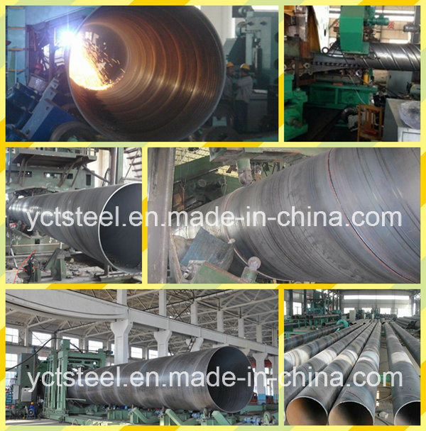 Welded Spiral Pipe Steel A53 A106b