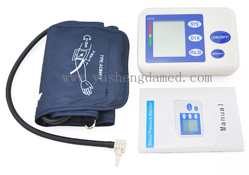 Homecare Medical Equipment Diagnosis Arm Type Blood Pressure Monitor