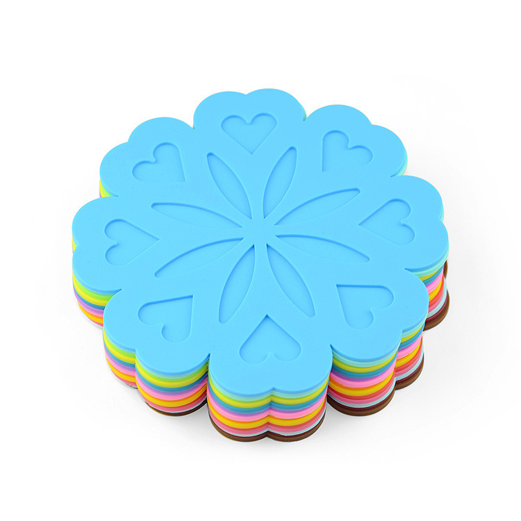 Soft Silicone Teapot Coaster Silicone Coffee Cup Mat