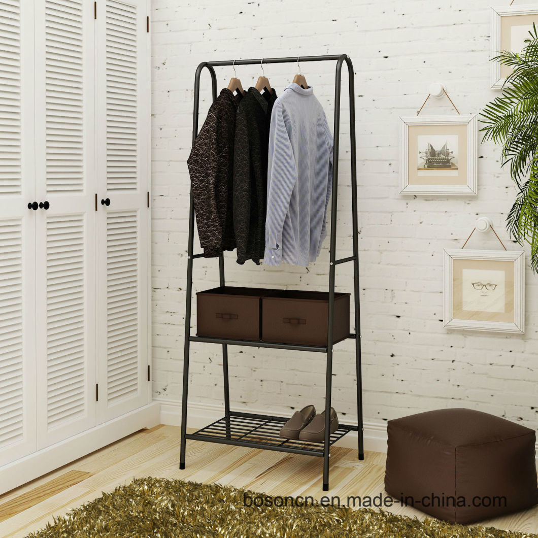 Metal Hanging Clothes Garment Rack