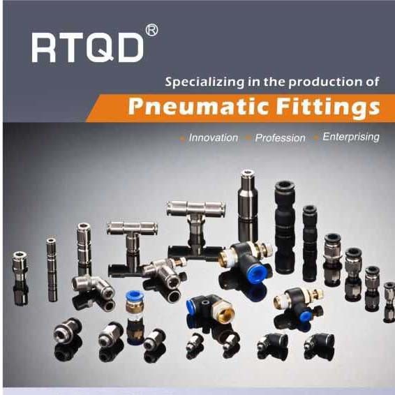 Pneumatic G-Thread Fittings with Nickel Plated and O-Ring (PC4-G01)