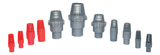 UPVC/PVC Foot Valve Pn10 From 3/4 Inch to 8 Inch