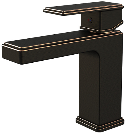 3 Hole Oil Rubbed Bronze Basin Water Mixer Faucet