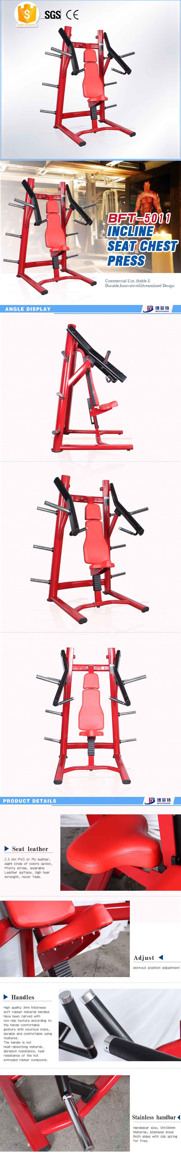 Commercial Gym Equipment Hammer Chest Press for Gym (BFT-5011)