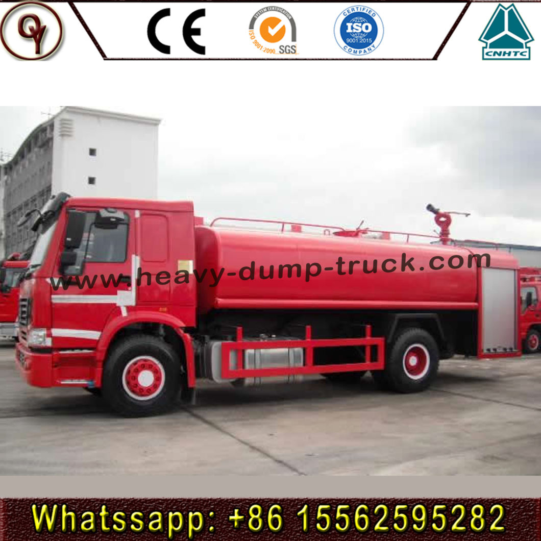 Sinotruk HOWO Water Tank Fire Fighting Truck for Sale