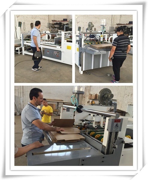 Folder Gluer, Folding and Gluing Machine for Cardboard or Corrugated Carton Box