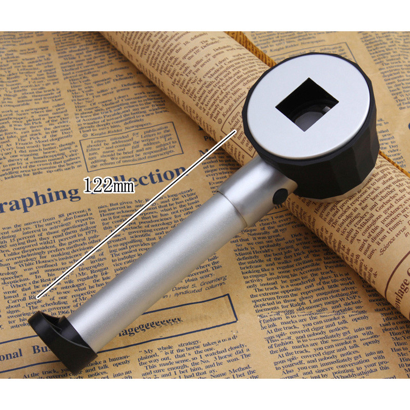 Handheld with Graduated LED Handle Magnifying Glass