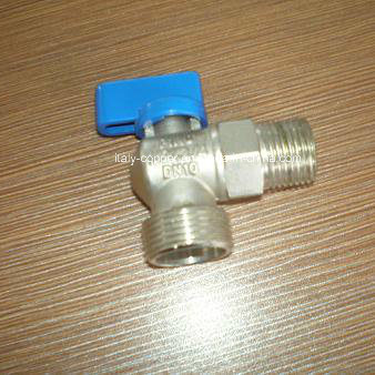 Customized Quality Brass Plated Angle Ball Valve (AV3010)