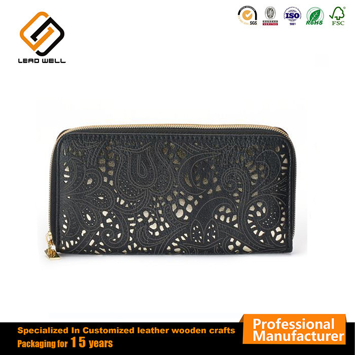 High Quality Women Gender Fashion Leather Wallets Ladies Wallets