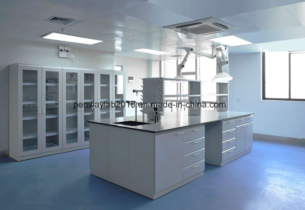 Floor-Mounted Structure Work Bench, Physics Laboratory Design
