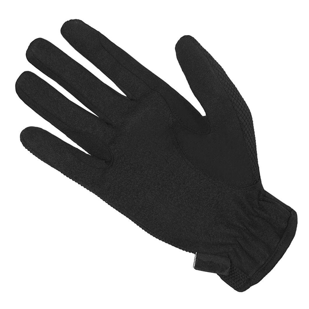 Cotton Horse Riding Gloves with Elasticated Wrists Man Women