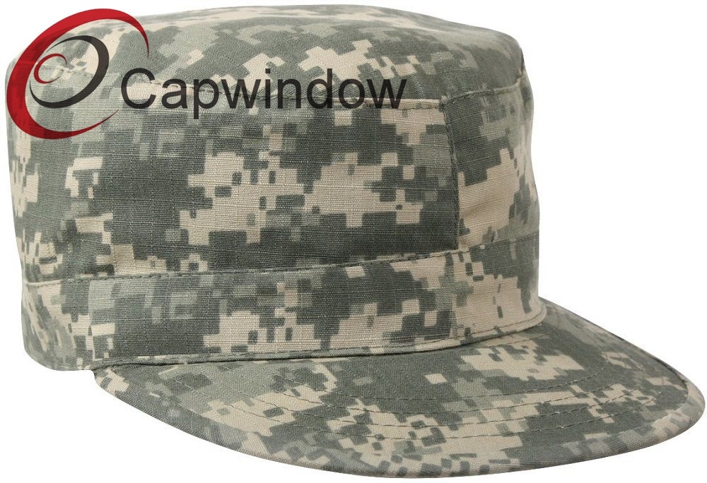 Promotion Ripstop Army Hat Camouflage Cap with Digital Lattice