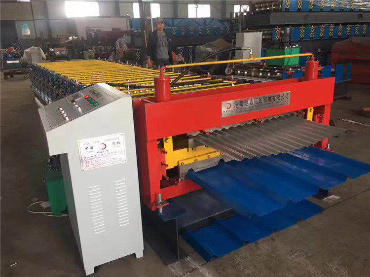 2017 Double Layer Metal Roof Cold Roll Forming Machine