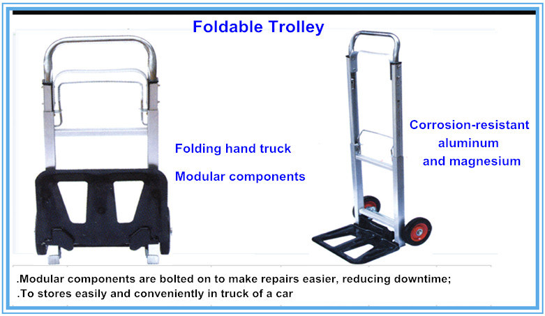 High Quality Folding Aluminium Handle Cart Ylj90